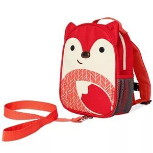Skip Hop Red and Cream Fox Bag